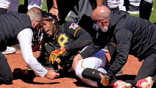 Cruz fractures left ankle in collision at home, clouding Pirates' victory taken at PNC Park (Pirates)